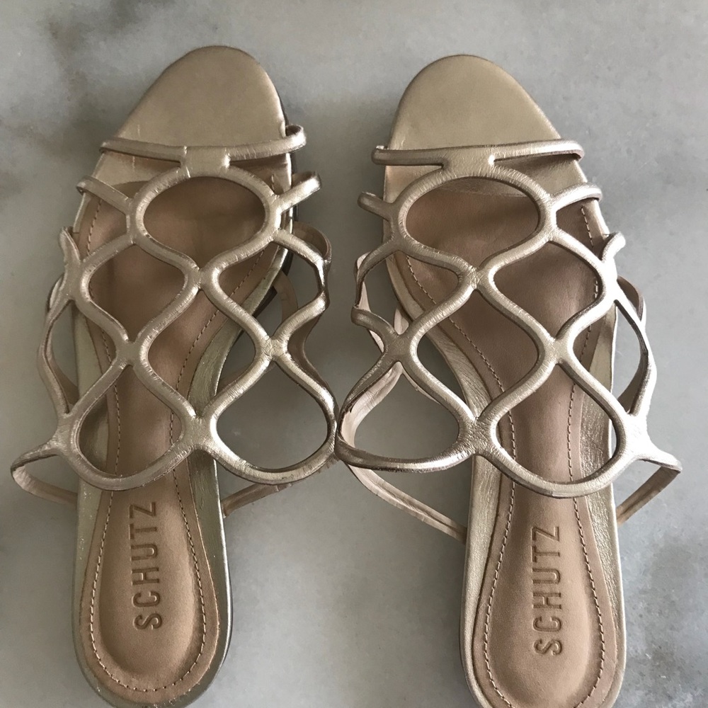 Schutz gold slides
